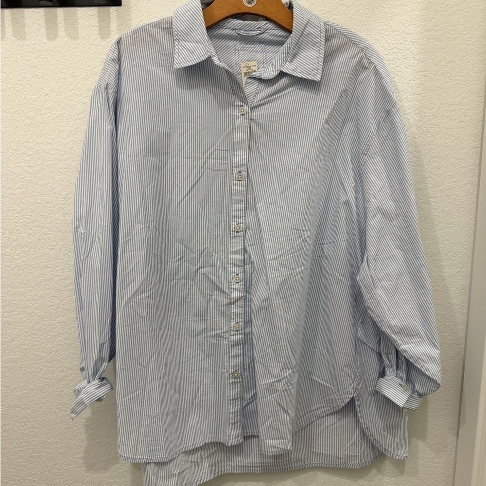 Linen Striped Shirt